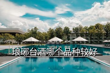 琅琊台酒哪个品种较好