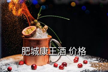 肥城康王酒 价格