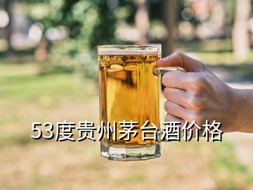 53度贵州茅台酒价格