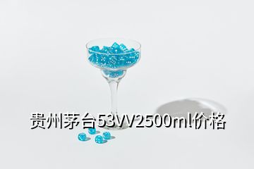 贵州茅台53VV2500ml价格