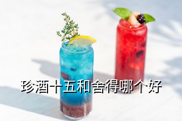 珍酒十五和舍得哪个好