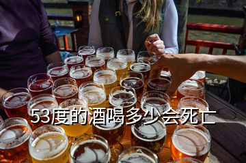 53度的酒喝多少会死亡