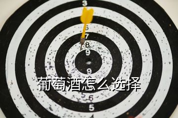 葡萄酒怎么选择