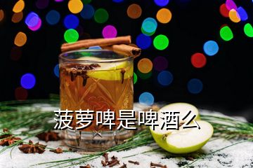 菠萝啤是啤酒么