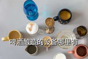 啤酒酿造的设备哪里有