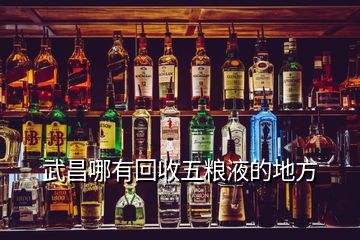 武昌哪有回收五粮液的地方