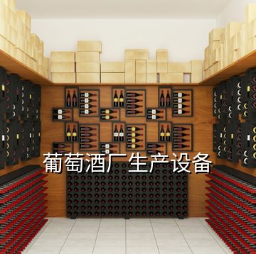 葡萄酒厂生产设备