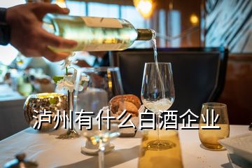 泸州有什么白酒企业