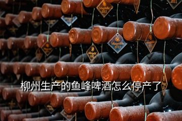柳州生产的鱼峰啤酒怎么停产了