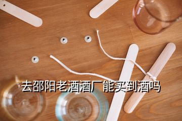 去邵阳老酒酒厂能买到酒吗