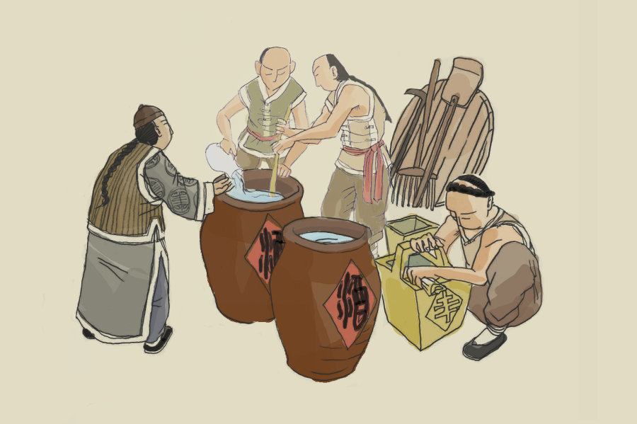 古代的酒怎么酿