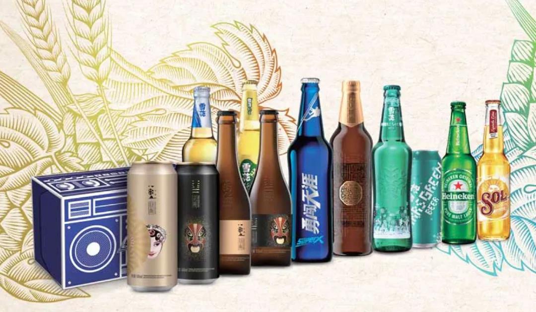“花脸”上市，雪花集齐中国品牌“四金刚”，撕开啤酒新时代