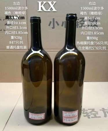 葡萄酒瓶品种(葡萄酒瓶种类)