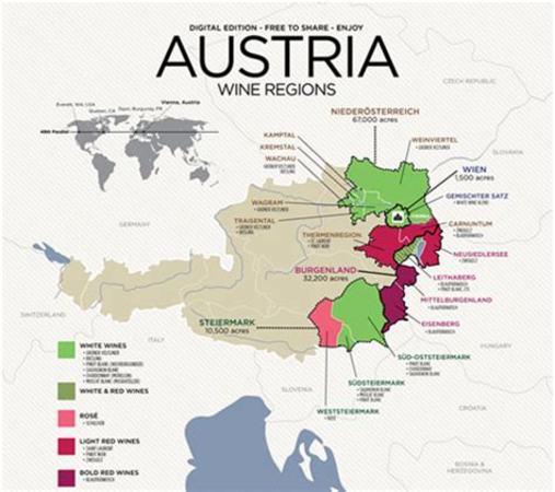 带你认识奥地利葡萄酒及其三大葡萄品种,奥地利产什么水果酒
