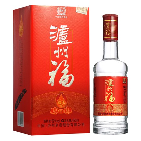 52度泸州老窖醇酒450ml(泸州老窖五年醇酒52度)