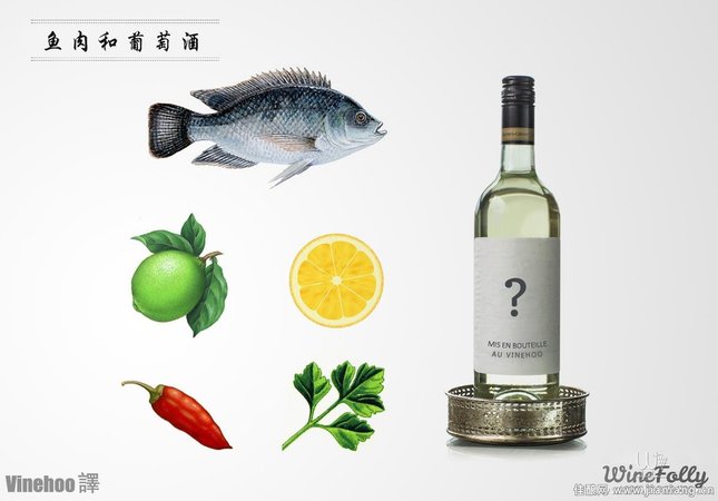 什么鱼配白葡萄酒(吃鱼配白葡萄酒)