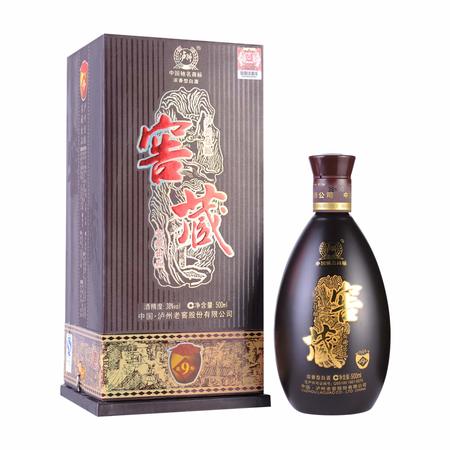 38泸州老窖窖藏9(泸州老窖典藏9 38度)